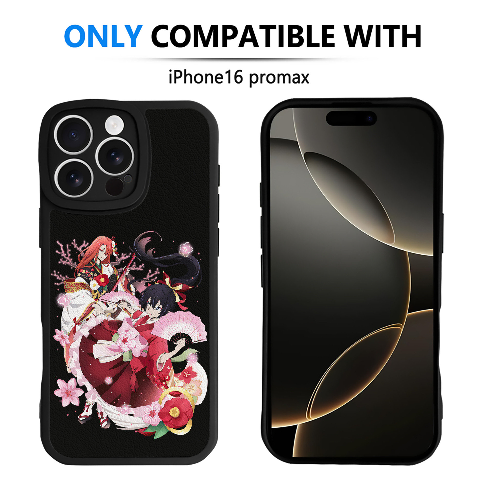 （画像用） 文豪ストレイドッグス Bungo Stray Dogs 【iPhone 16シリーズ対応】シリコンスマホケース（レザー調） 材質：シリコン